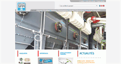 Desktop Screenshot of groupe-sfpi.com